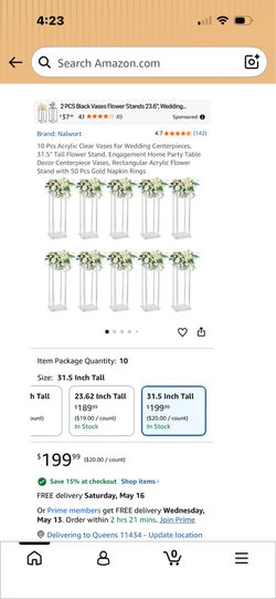 Wedding flower holder
