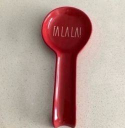 NEW RAE DUNN FA LA LA! RESTING SPOON