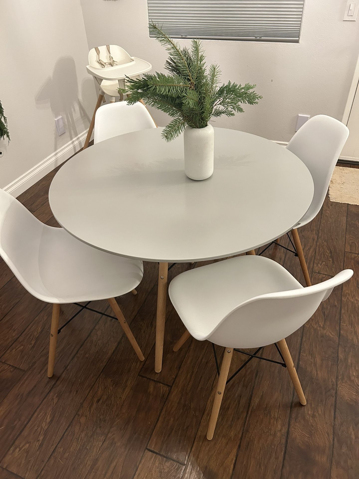 All Modern Dining Table + Chairs
