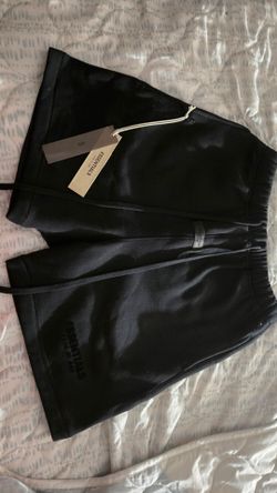 black essentials shorts