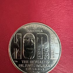 Rare US “HOPE” Quarter Mis- Print “D” Stamp - Very Rare 