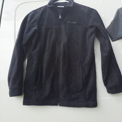 Columbia Brand Black 10/12 Fleece Jacket