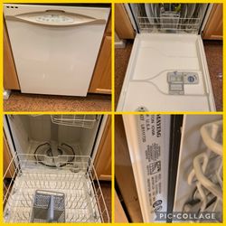 Maytag White Dishwasher