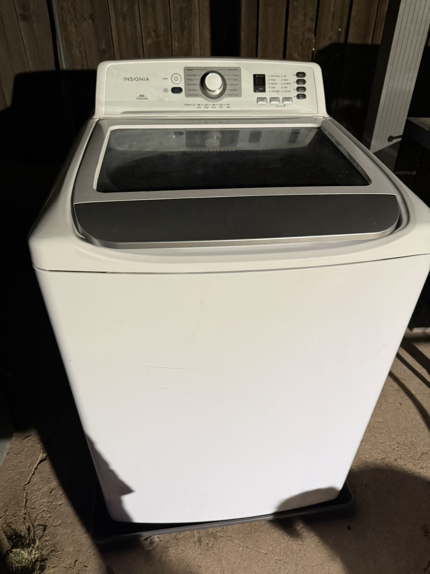 Insignia Top Load Sense Dry Washer