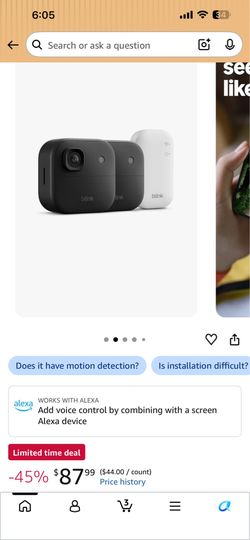 Blink security camera