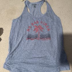 New Womens Large Salt Life Tank Top Shirt 