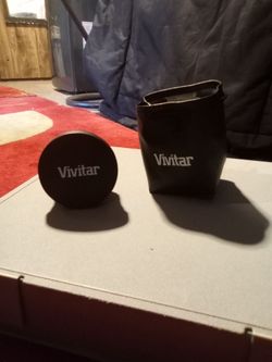 Vivitar Camera Lens with Pouch