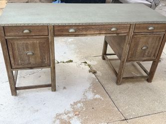 Wooden desk