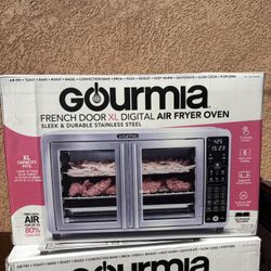 Used Once Brand New Gourmia French Door Xl Digital Air Fryer Oven