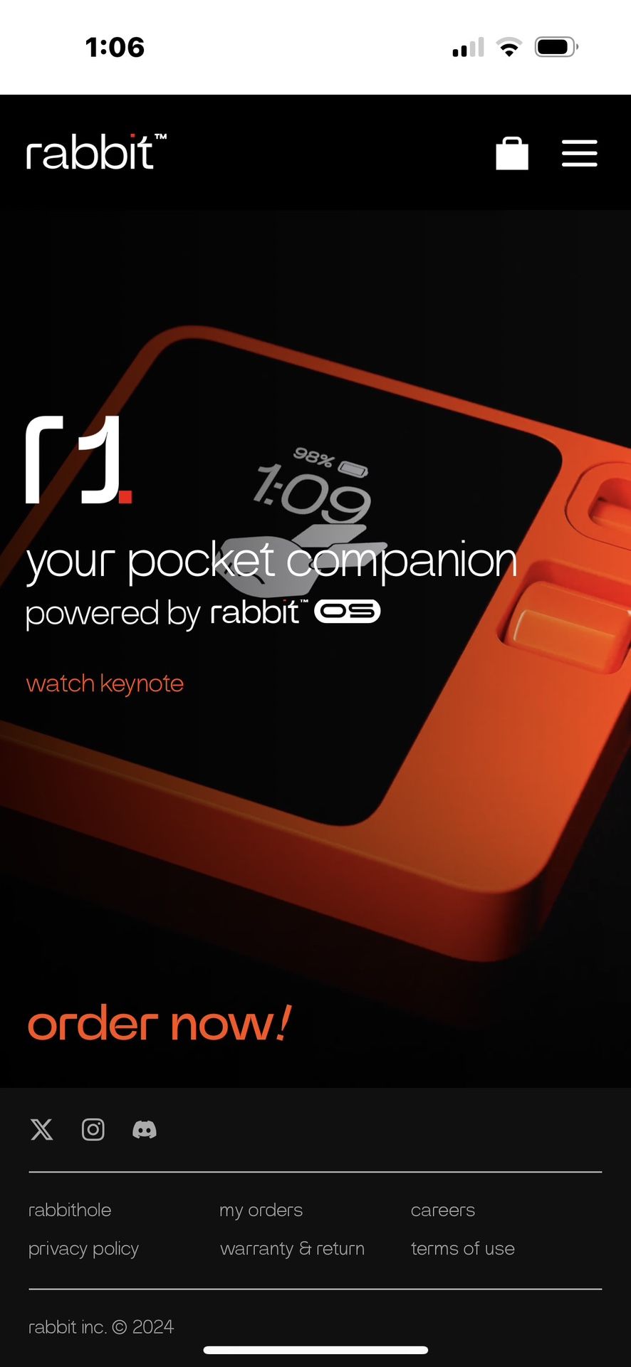AI Rabbit r1