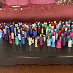 Sewing Machine & Serger thread. 160+ spools