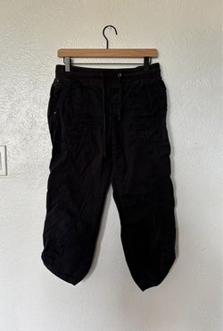 Khakis & Company women’s black Capri cropped pants size 6