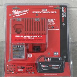 Milwaukee M18 18-Volt XC Starter Kit with One 5.0Ah Battery and Charger Good for M18 Fuel Tools