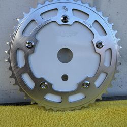 Gt bmx pro performer GT stamped power disc, SR sprocket ring, new GT chainring