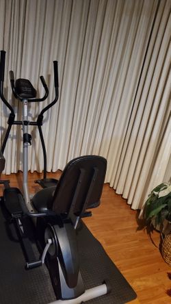 Elliptical And Bike Machine 