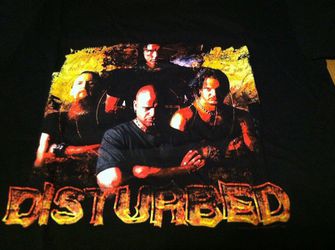 New! - DISTURBED! MADNESS IS THE GIFT BLACK T-SHIRT LARGE
