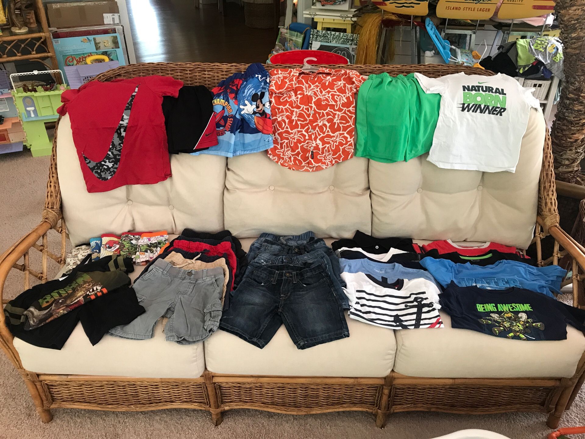 BOYS SIZE 4 SUMMER CLOTHES