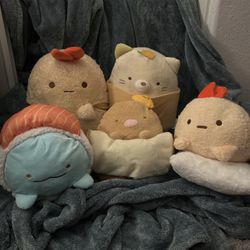 Summikogurashi Plushies
