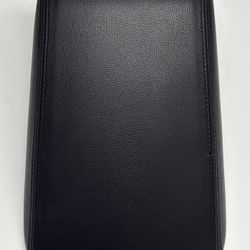 15 Explorer Armrest/Center Console Lid Black Leather Black Stitching Xxx