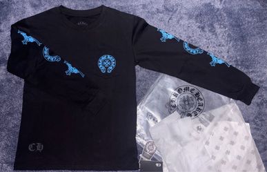 (BRAND NEW) “Triple Cross Chrome Hearts Blue/Black”