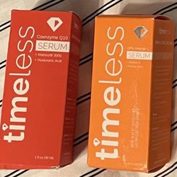 Timeless Vitamin C and Coenzyme Q10 Serums