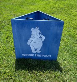 Disneyland Vintage Metal Parking Lot Sign - Winnie the Pooh