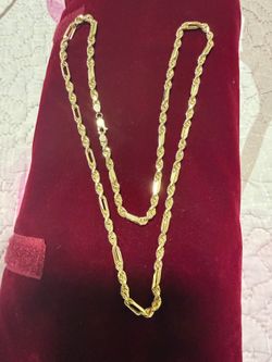 14K Gold Milano/Figarope