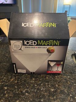 Martini glasses- Prodyne Iced Martini Glass Set of 2