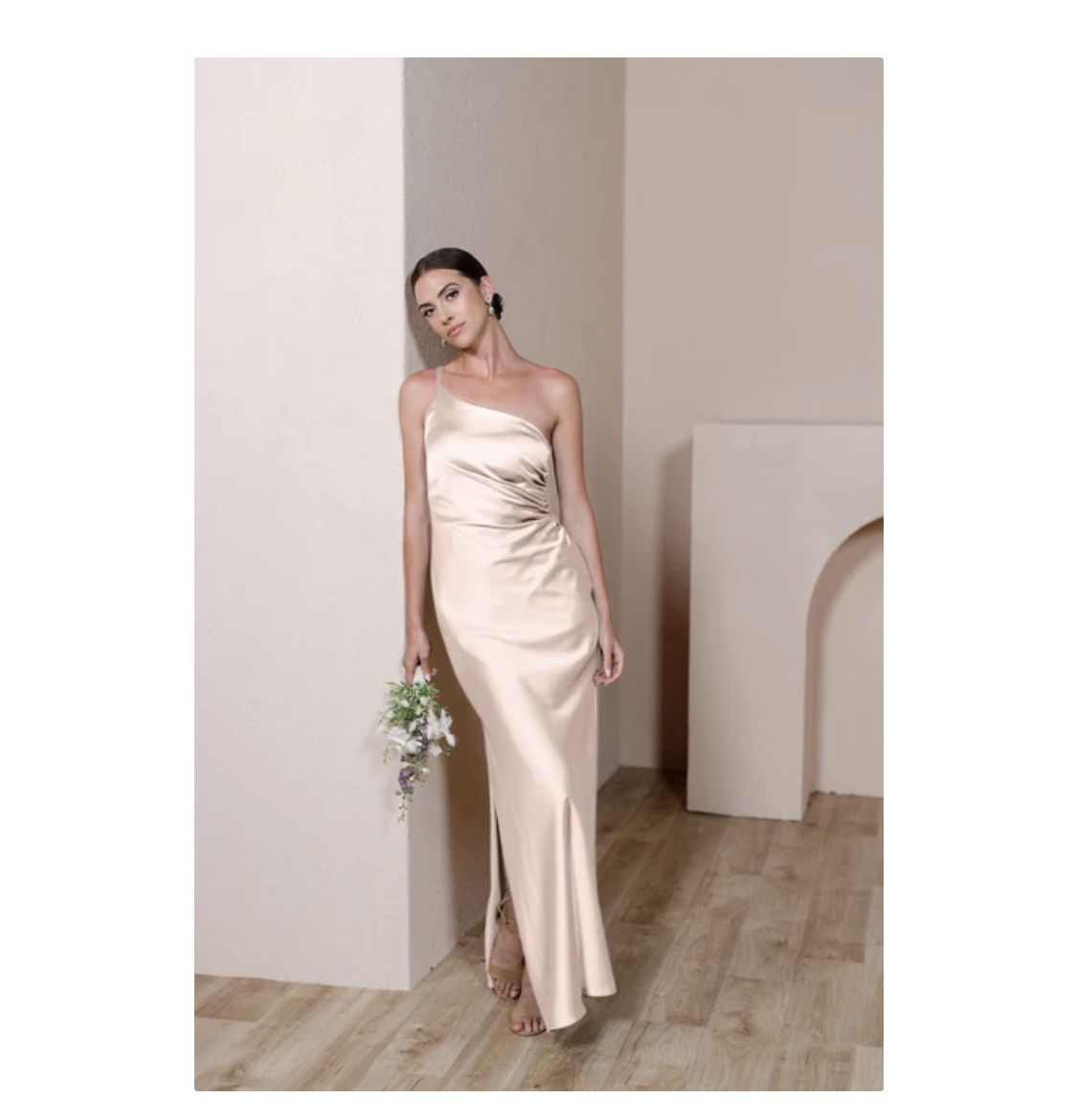 Revelry Jade Blush Petite Dress