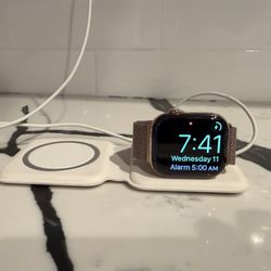 Apple Watch Gold 46 MM  Cellular with Extras 