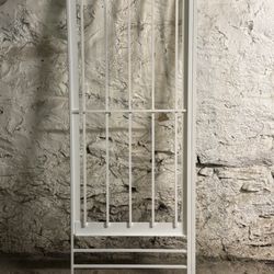 Used Gate Guard Panel White Window Single 