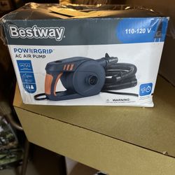 Bestway PowerGrip AC Electric 62197E Air Compressor Pump NEW/SEALED