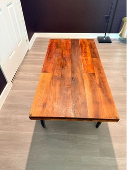 West Elm Solid Wood Coffee Table