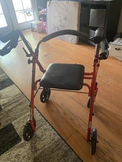 Walker With Seat
