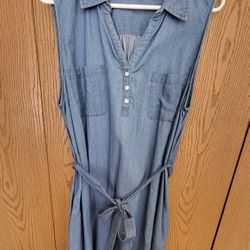 Women's Croft and Barrow Denim Dress 