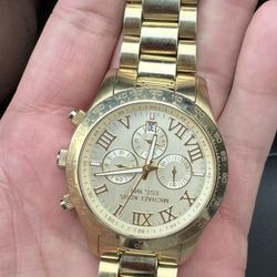 Gold Michael Kors Watch 8214