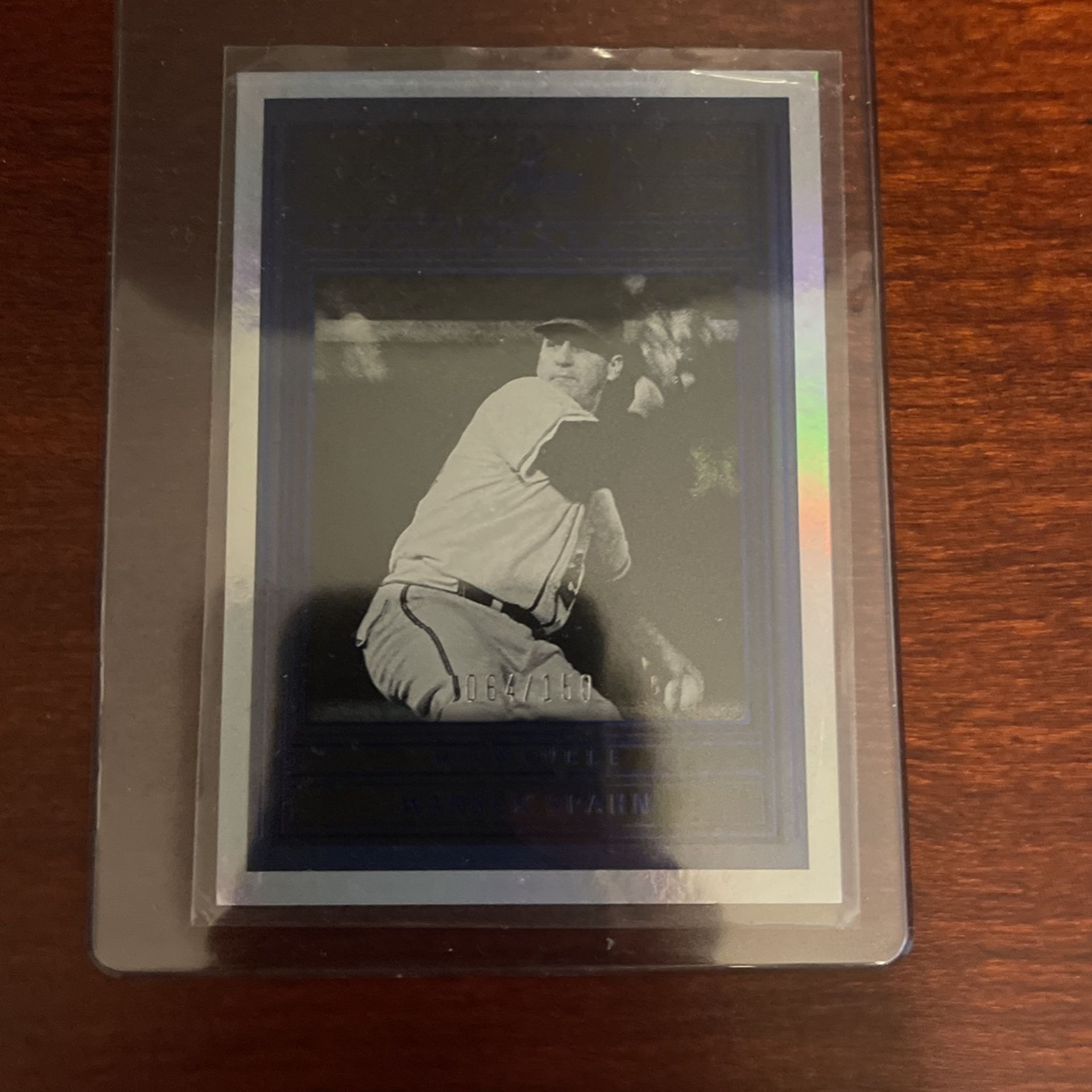 Rare Warren Spahn /150 Panini Card