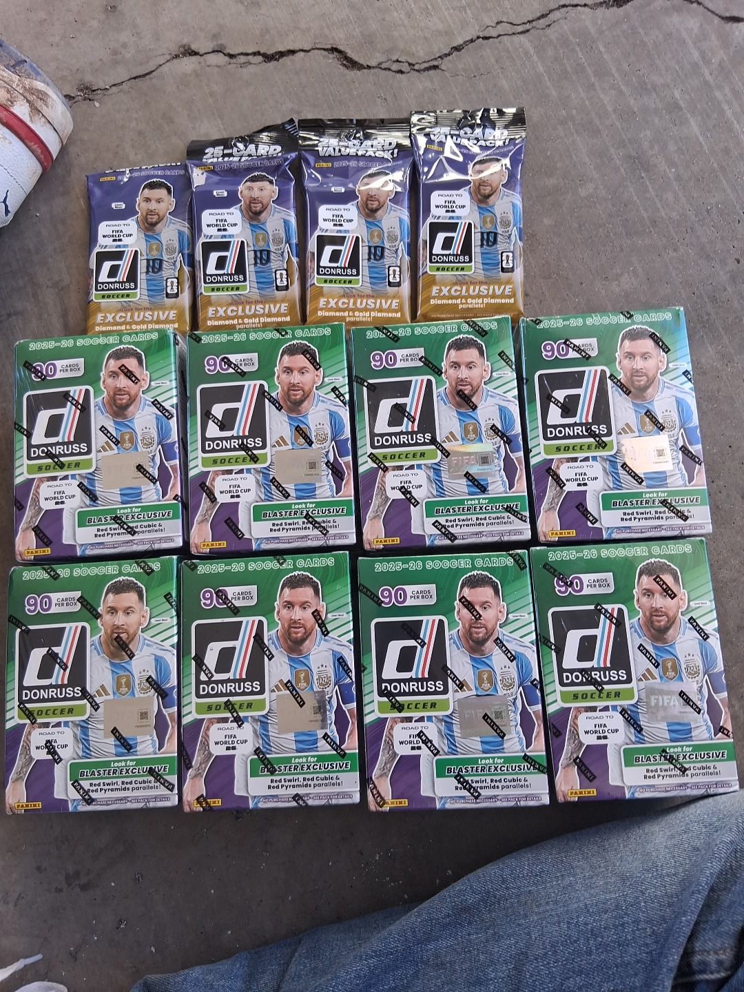 Donruss Soccer Blaster Boxes