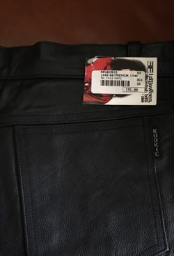 Leather Motorcycle Pants
