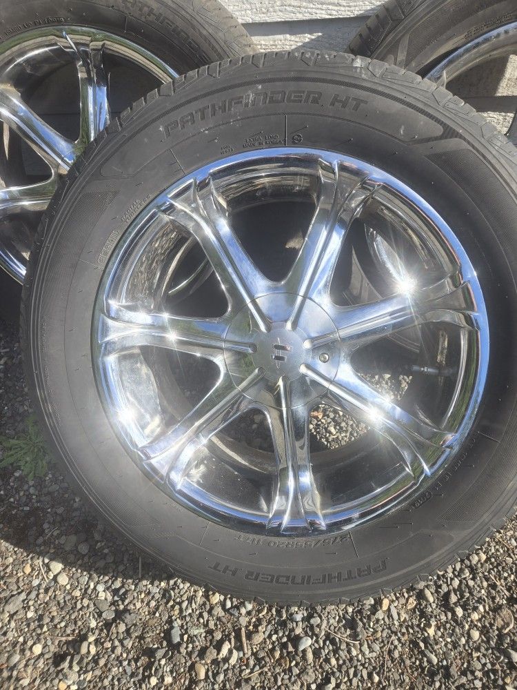 Lowering Kit/20" Wheel And Tire Package