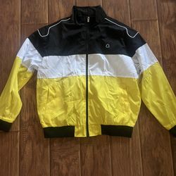 1st Edition SNAPCHAT Windbreaker Zip Jacket 