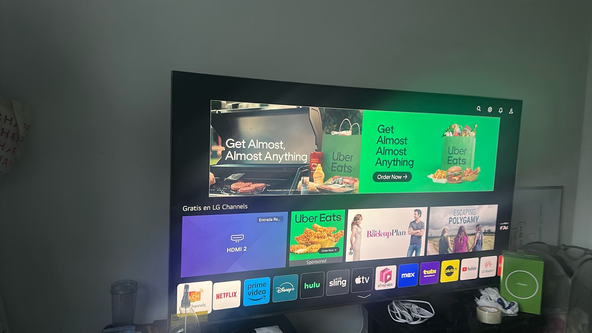 75” LG TV WebOS TV