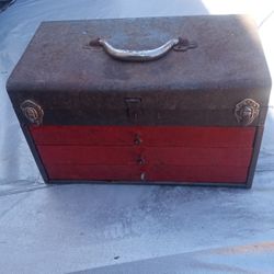 Steel Three Drawer Tool Box 