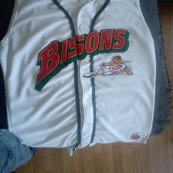 White Buffalo Bisons Jersey 
