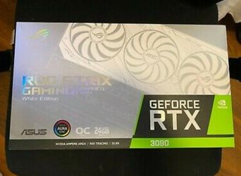 ASUS GeForce RTX 3090 Strix WHITE OC NON-LHR -