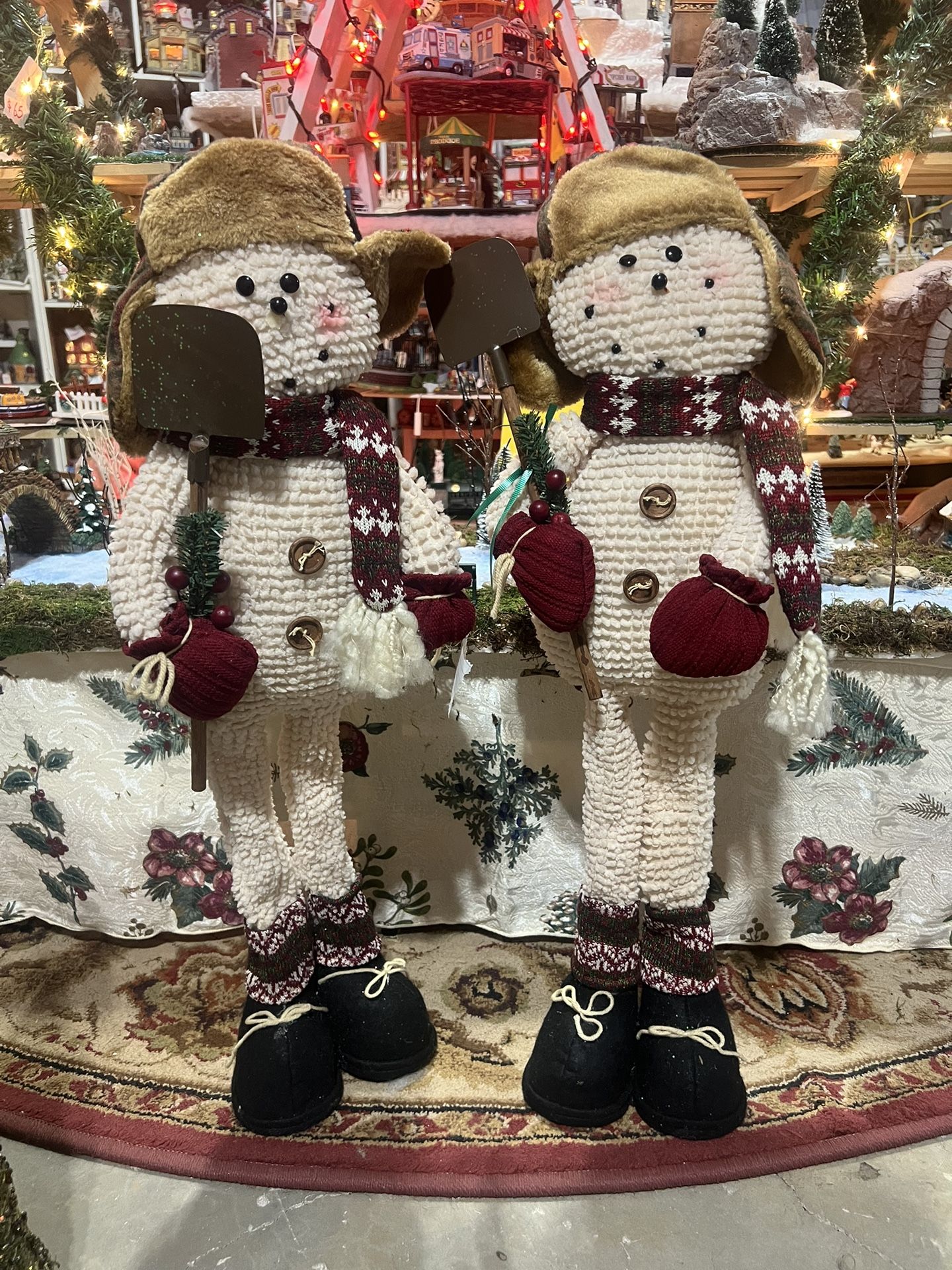 Mr And Mrs Snow Man