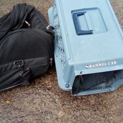 Dog Kennel +Dog Carrier 25.00