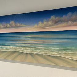 Coastal Beach Painting