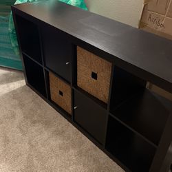 Cube Shelves With Storage 