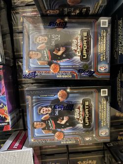2025-26 Topps chrome Update basketball blaster box
